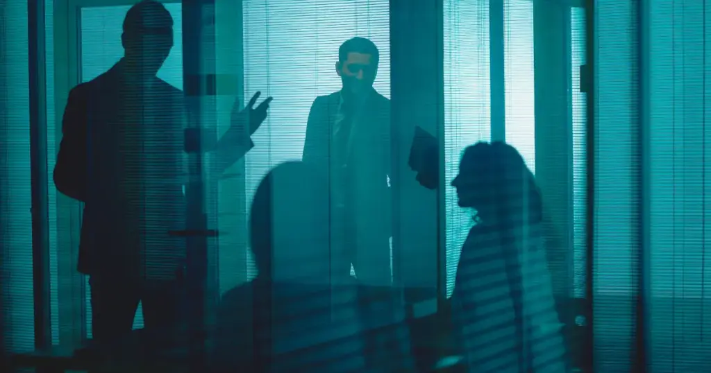 Kollegen im Büro als Beispiel für Arbeitsumfeld und subtile Spannungen für Reflektoren im Human Design